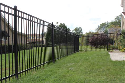 residential steel fence